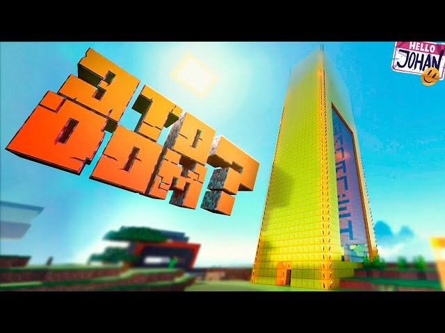 Золотой небоскреб ( Minecraft / RDR 2 )