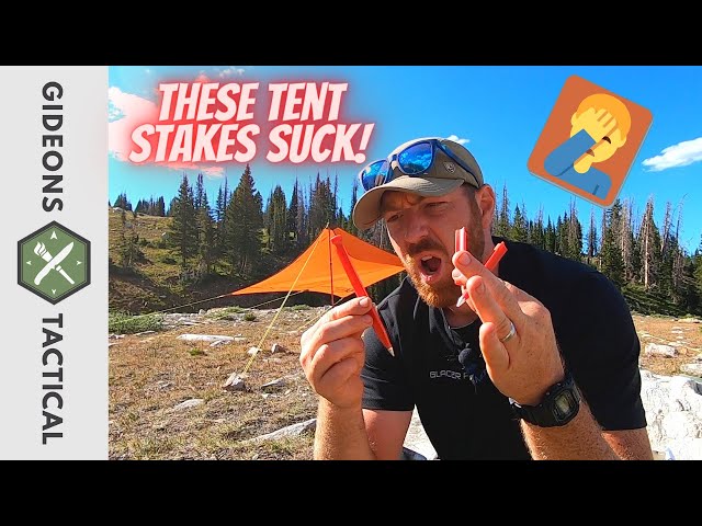 These Tent Stakes Suck! MSR Dart 6" Stakes