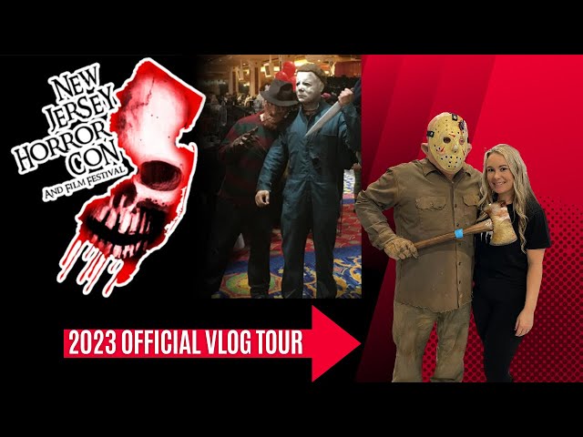 FIRST LOOK: Explore the Nightmares at NJ Horror Con 2023 in Atlantic City  Scary Vlog | Showboat