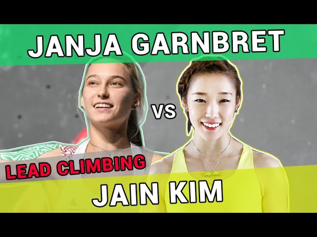 Janja Garnbret vs Jain Kim | Lead Climbing Technique Comparison | Xiamen 2019 | Inzai 2019