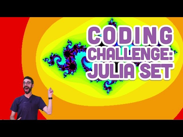 Coding Challenge #22: Julia Set in Processing