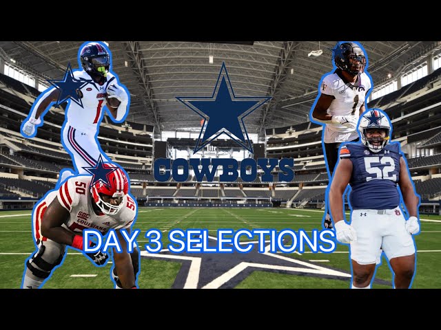 Dallas Cowboys Day 3 Selections! Dallas Added Playmaking Corner|Wide Receiver Has Puka Nuka Traits