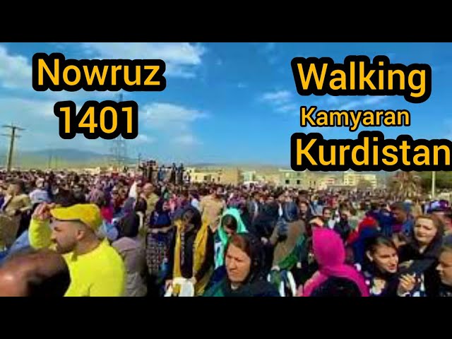 Walking in the Nowruz ceremony of Kamyaran 1401 (Kurdistan)
جشن نوروز ۱۴۰۱ در کامیاران . سنندج