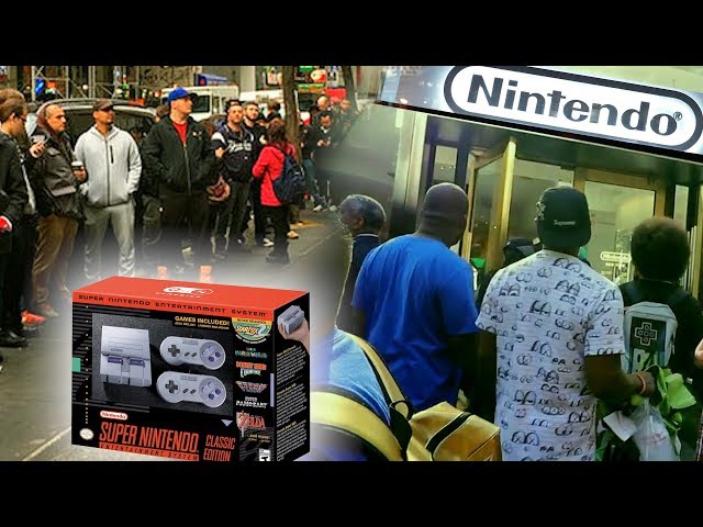 *COPS CALLED* How Scalpers Almost RUINED the SNES Classic Launch at Nintendo NY