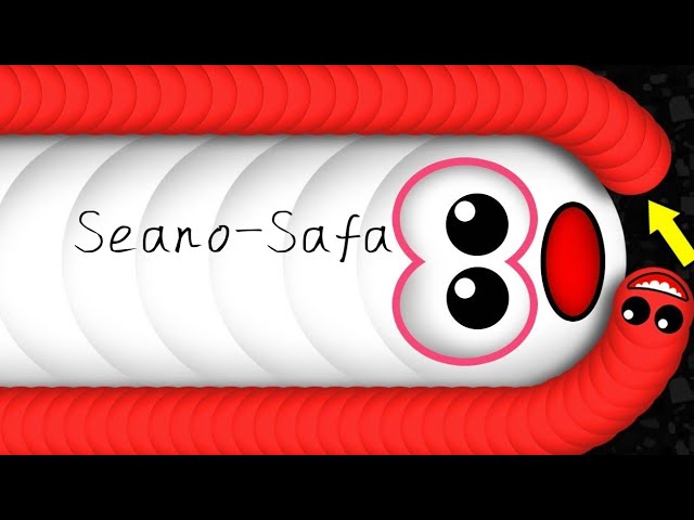 🐍WORMSZONE.IO 😱GIANT SLITHER BIG SNAKE TOP 01  Epic Worms Zone Best Gameplay -Seano-Safa