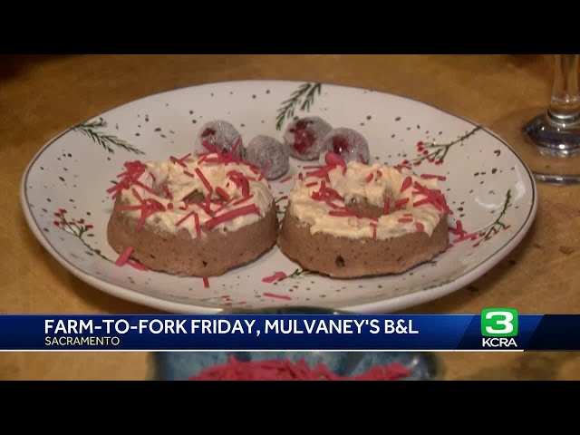 Farm-to-Fork Friday: Mulvaney's B&L shows how to make a sweet treat with pomegranates