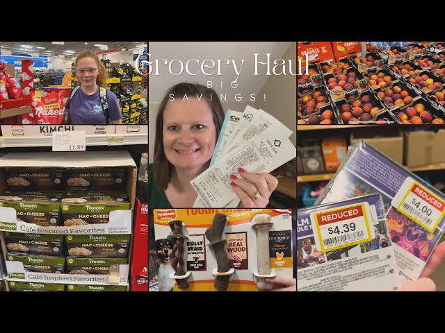 Grocery Haul For A Family Of Four With HUGE Savings!! | Shop With Me! | #p31challenge