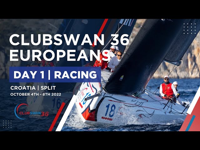 ClubSwan 36 Europeans | Day 1 Racing