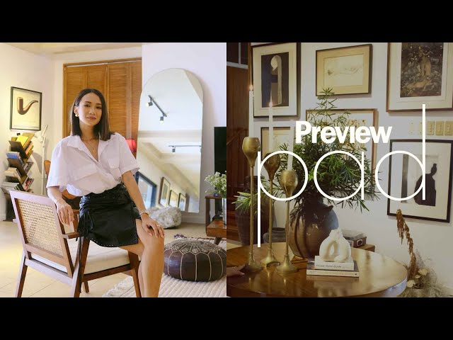Fashion Stylist Cath Sobrevega's Cozy Vintage Home | Preview Pad | PREVIEW