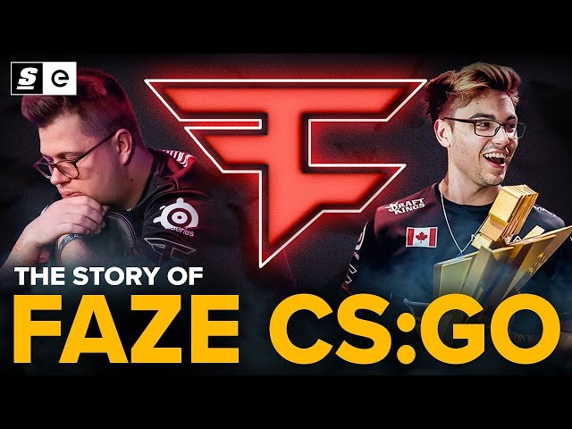 From Chokers to Champions: The Story of FaZe Clan CS:GO