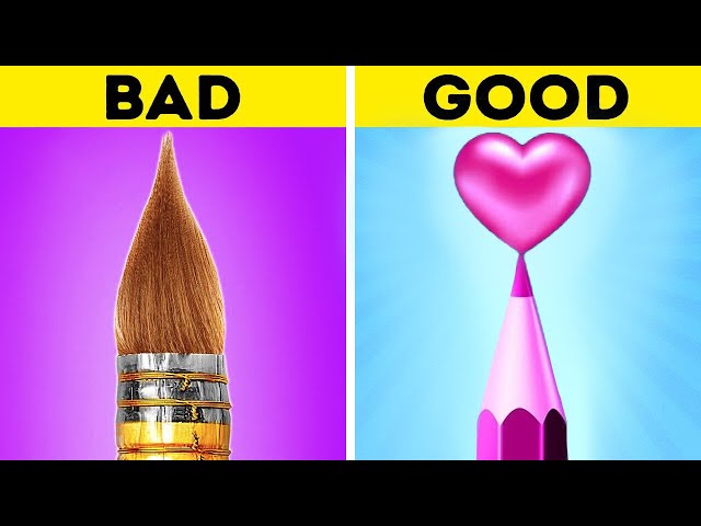 BEST PARENTING LIFE HACKS || Awesome Drawing Tricks And Tips By 123 GO! LIVE