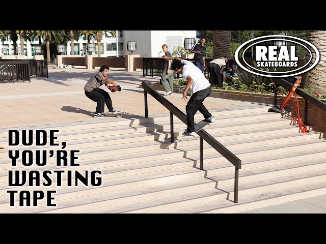 Real Skateboards: "Dude, You're Wasting Tape" ft. Ishod Wair, Mason Silva, and More