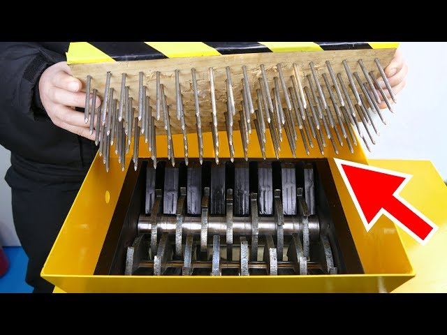 WHAT HAPPENS IF YOU DROP NAIL BED INTO THE SHREDDING MACHINE?