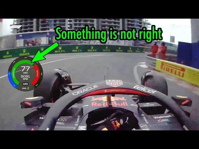 Did Perez crash purposely? Monaco Telemetry Analysis