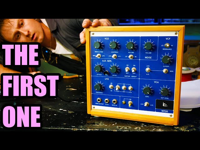 THE FIRST SYNTHESIZER - PUBLISHED BY RAY WILSON - 20 Years Before His Well Known Synths!