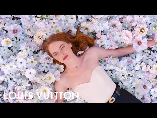 Emma Stone for the Coeur Battant Fragrance | LOUIS VUITTON