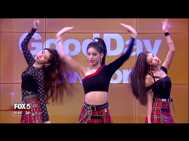 ITZY performs on Good Day New York