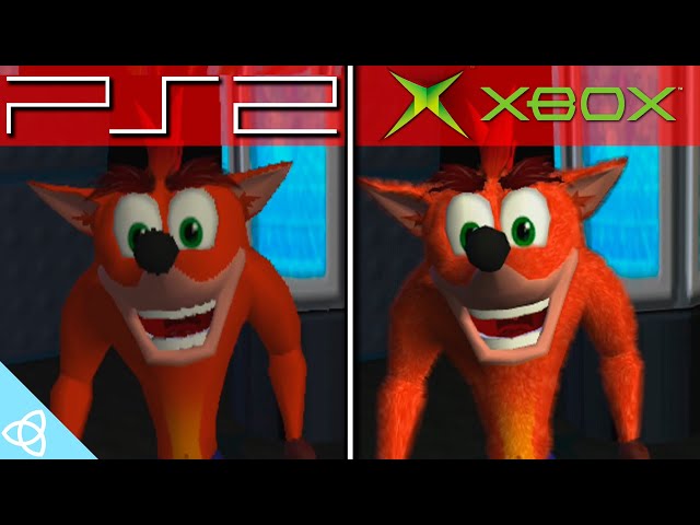 Crash Bandicoot: The Wrath of Cortex - PS2 vs. Xbox | Side by Side