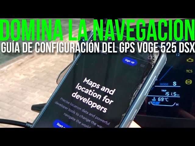 Domina la Navegación: Guía de Configuración del GPS en Voge 525DSX 🏍 | Caballero Motorista