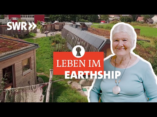 Living in the sustainable housing project Earthship of the community Tempelhof | SWR Room Tour