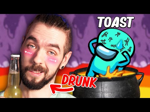 I MARINATED TOAST while DRUNK in Among Us