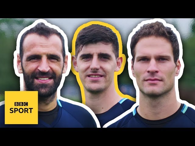 Can the Chelsea keepers do this NFL challenge? | BBC Sport