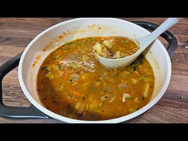 Everyone will love this wonderful soup! Delicious vegetable soup! Soup recipe!