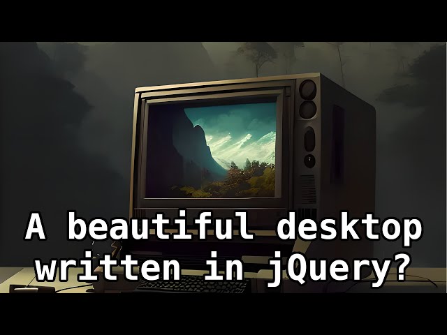 A Spiritual Successor to WebOS, or EyeOS, but in jQuery...