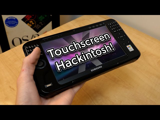 Making a Touchscreen Hackintosh... 2009 Style!