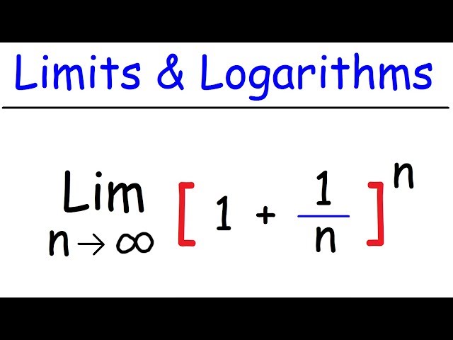 Limits and Logarithms