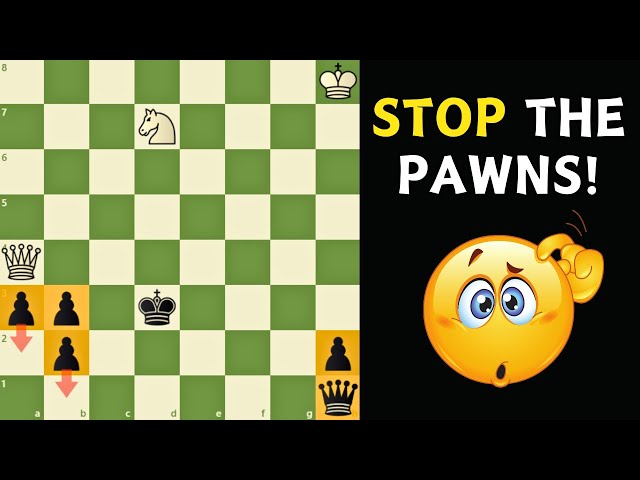 Can White Stop The Pawns?