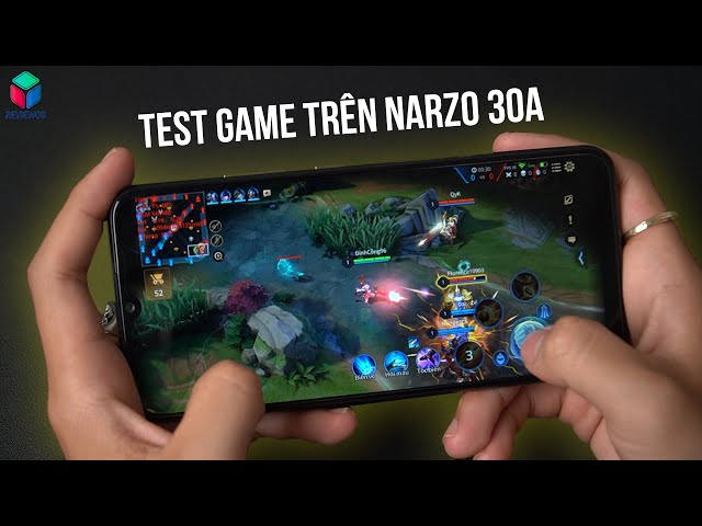 Test game Liên Quân và PUBG Mobile trên Realme Narzo 30A với Helio G85