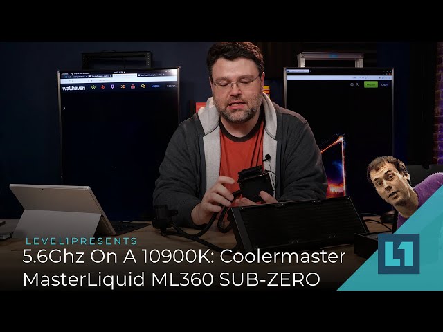 5.6Ghz On The Intel 10900K: Checking Out The Coolermaster MasterLiquid ML360 SUB-ZERO