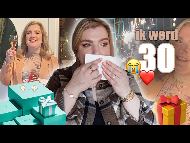 Mijn cadeaus laten zien en janken | ik werd 30!!!! | Vera Camilla