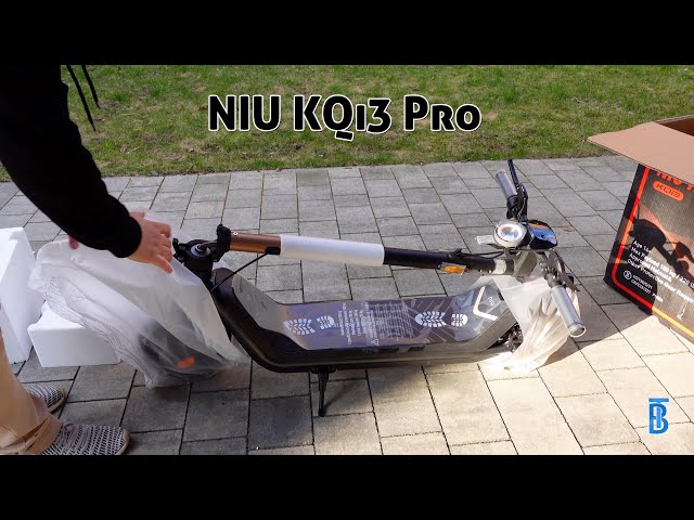NIU KQi3 Pro E-Scooter Unboxing und Erste Fahrt - touchbenny