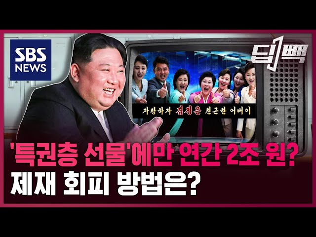 북한, '특권층 선물' 연간 2조 원?…제재 어떻게 회피해왔길래 / SBS / 딥빽