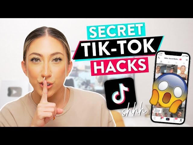 10 TIKTOK HACKS YOU DIDN'T KNOW EXISTED | How to save TikTok videos without the watermark & more!
