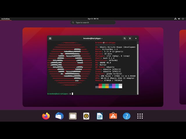 Installing GNOME 40 on Ubuntu 21.04