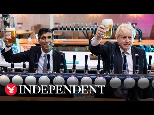 Boris Johnson and Rishi Sunak fined over lockdown-breaking parties