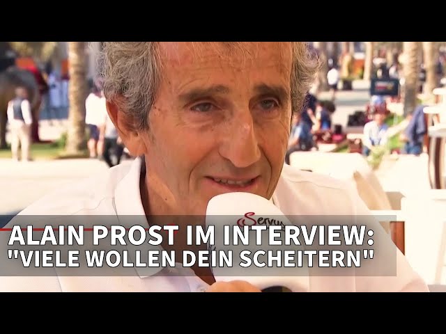 Alain Prost: "Als Weltmeister wollen Dich viele scheitern sehen" | Formel 1