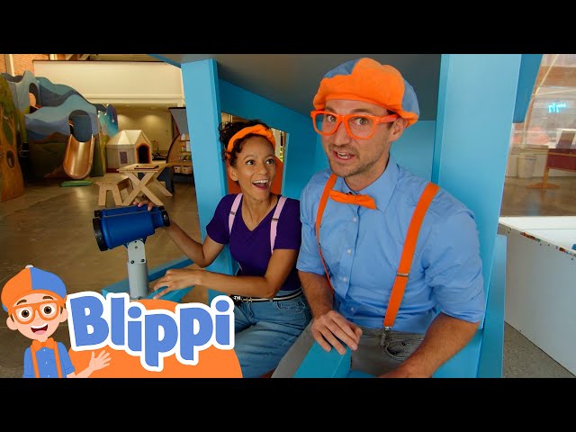 Blippi and Meekah Learn and Play at the Children's Museum! | Fun and Educational Videos for Kids