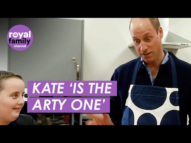 Prince William: 'My Wife is The Arty One’ While Decorating Cookies