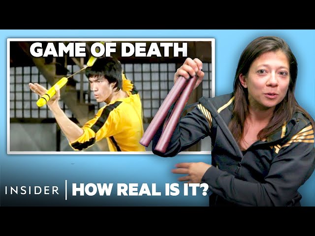Nunchuck Master Rates 11 Nunchuck Scenes In Movies And TV | How Real Is It? | Insider