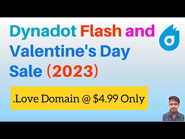 Dynadot February Flash Sales Going on 2024 (+Valentine’s Day Offer)