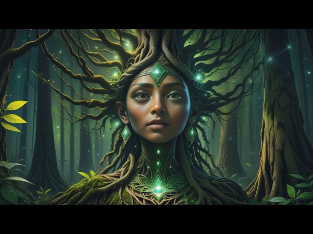 Nexxus 604 - Uforest - Psychedelic trance mix 2024 • (4K AI animated music video)