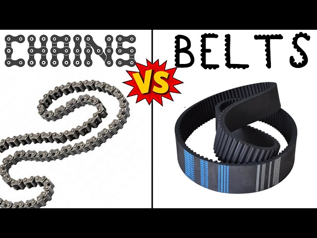 TIMING CHAINS vs. BELTS - Differences, Evolution, History and more