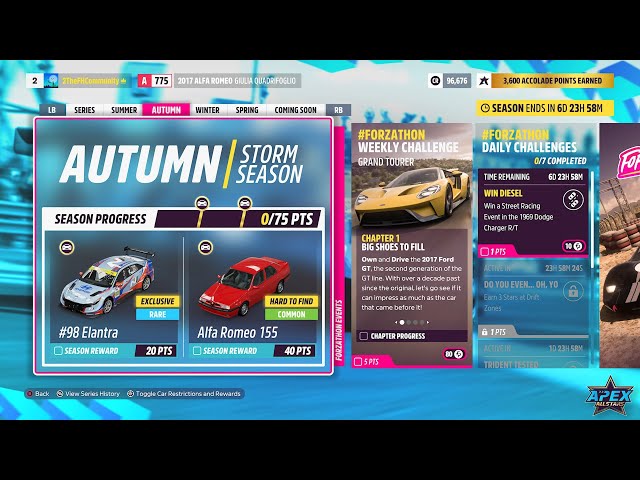 Forza Horizon 5 Autumn Season - Festival Playlist Series 33 / FULL GUIDE / Apex Allstars Update