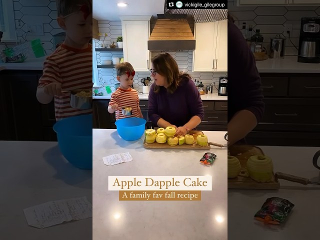 A Fall Family Fav: Apple Dapple Cake