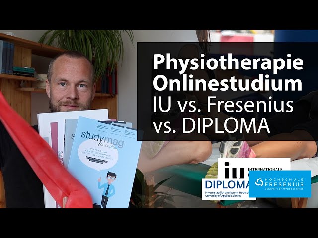 Fernstudium Physiotherapie: DIPLOMA vs. IU vs. Fresenius – Bachelor Aufbaustudium in 3 Semestern