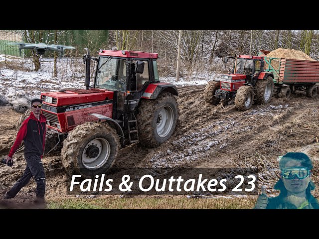 Fails & Outtakes 2023 - Schlammschlacht - Festgefahren - Lustige Fahrer ▶ Agriculture Germanyy